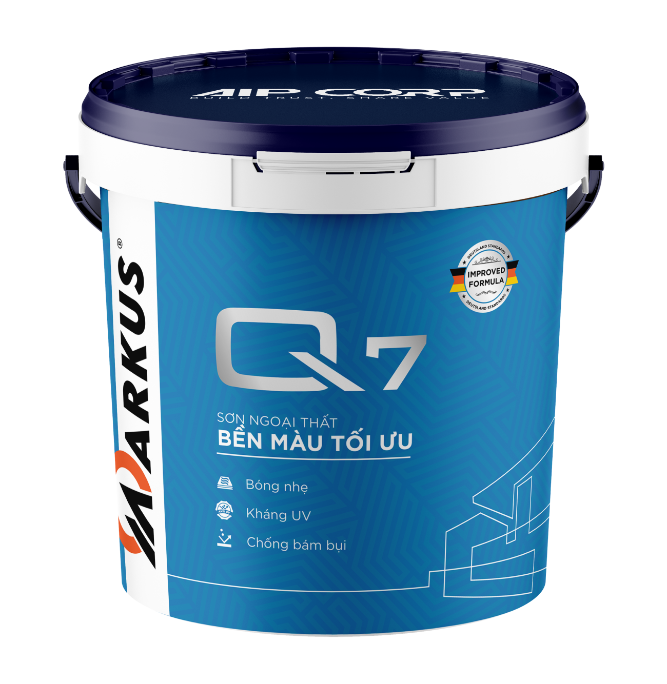 Sơn ngoại thất Bền màu tối ưu MARKUS Q7